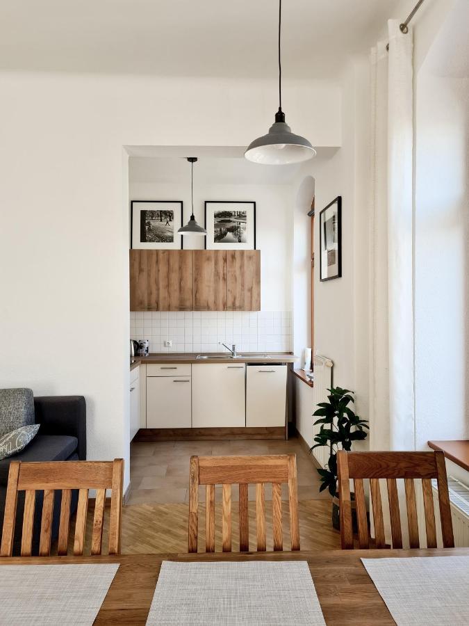 1-Raum-Wohnung Zentral Gelegen Dresda Esterno foto